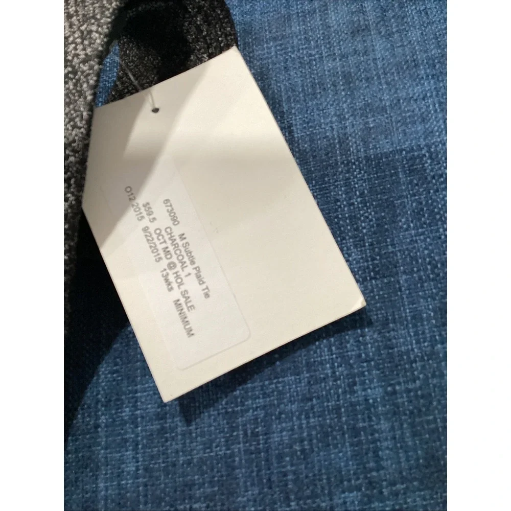 NWT Banana Republic Men's Neck Tie Charcoal